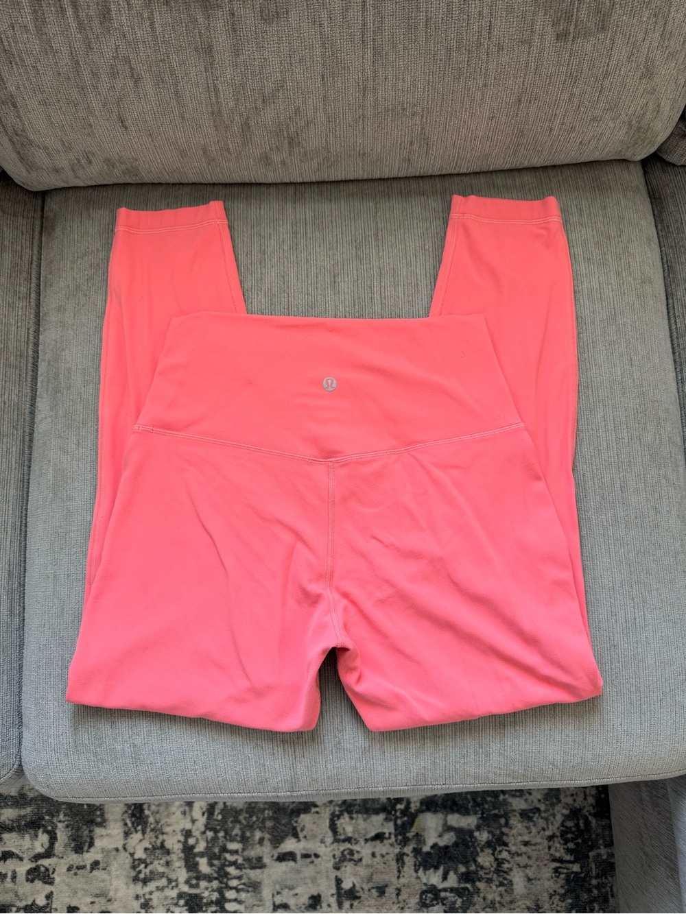 lululemon athletica Coral Pink High-Rise Leggings